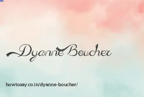 Dyanne Boucher