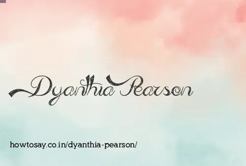 Dyanthia Pearson