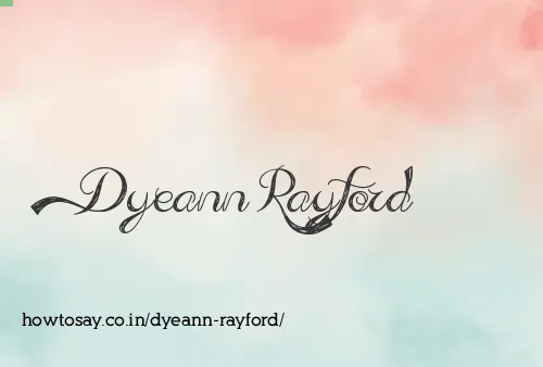 Dyeann Rayford