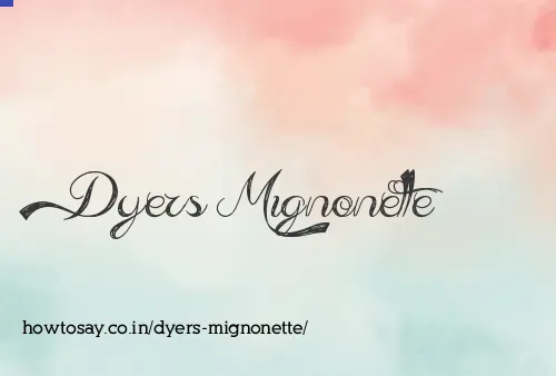 Dyers Mignonette