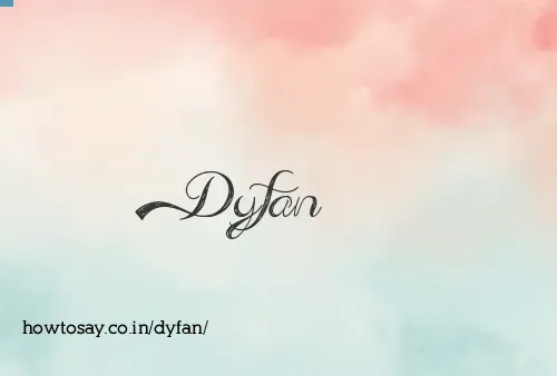 Dyfan