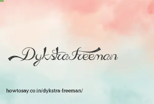 Dykstra Freeman