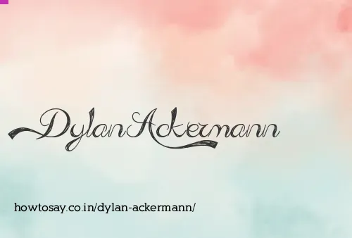 Dylan Ackermann