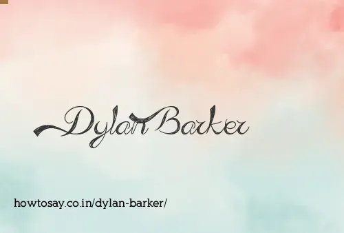 Dylan Barker