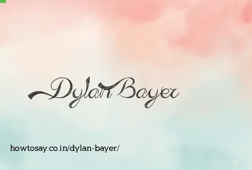 Dylan Bayer