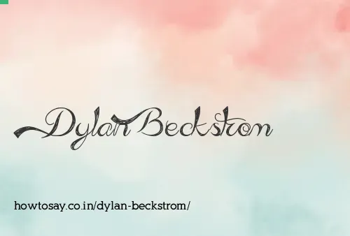 Dylan Beckstrom
