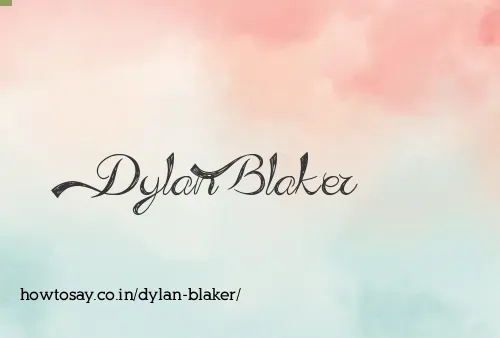 Dylan Blaker