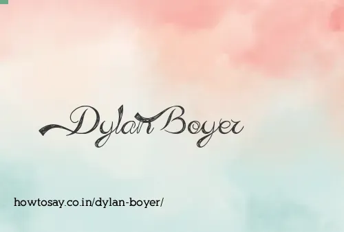 Dylan Boyer