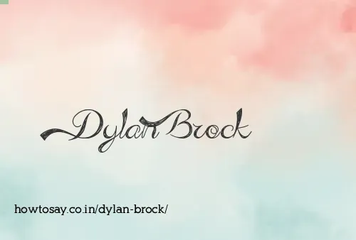Dylan Brock