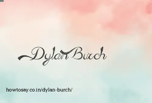 Dylan Burch