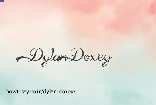 Dylan Doxey