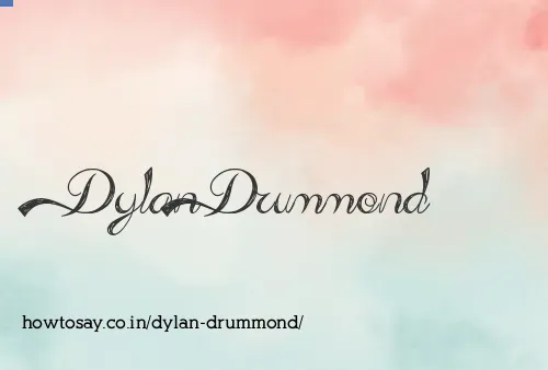 Dylan Drummond