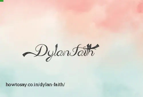 Dylan Faith