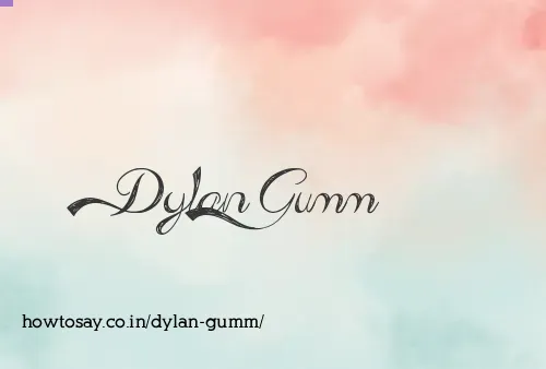 Dylan Gumm