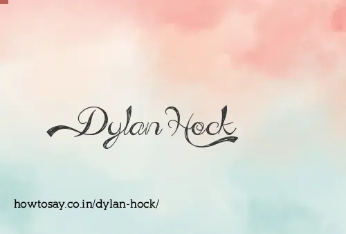 Dylan Hock