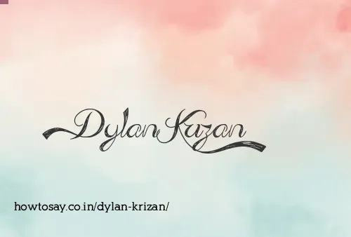 Dylan Krizan