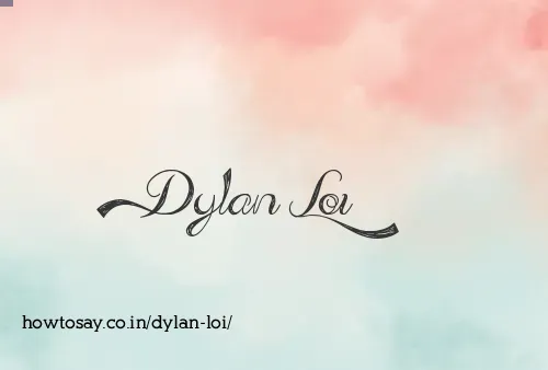 Dylan Loi
