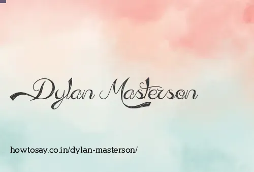 Dylan Masterson
