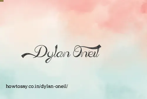Dylan Oneil