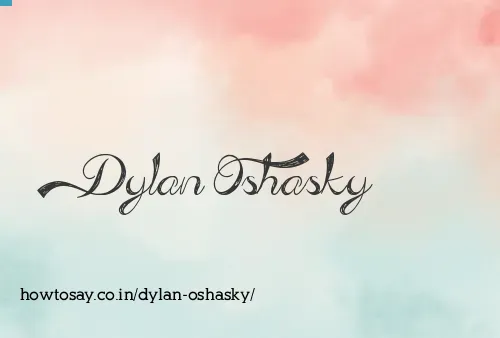 Dylan Oshasky