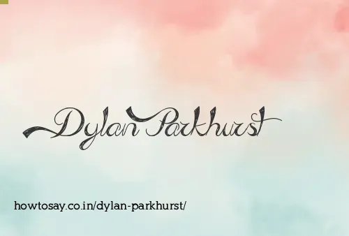 Dylan Parkhurst