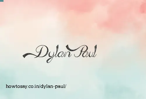 Dylan Paul