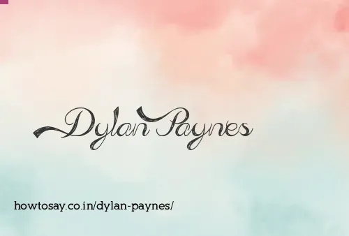 Dylan Paynes