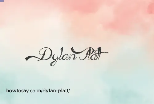 Dylan Platt