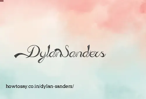 Dylan Sanders