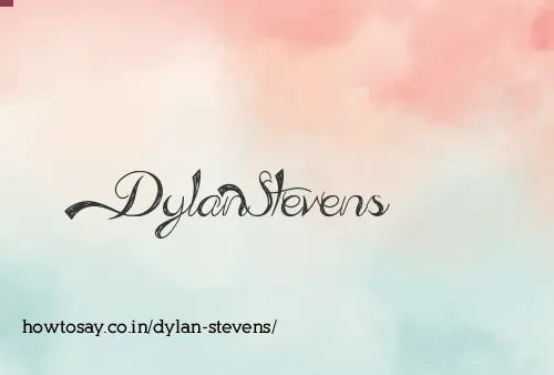 Dylan Stevens