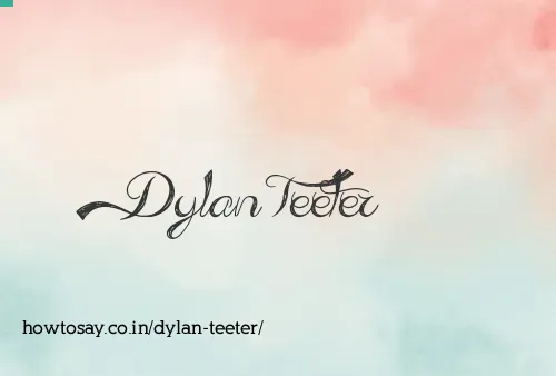 Dylan Teeter