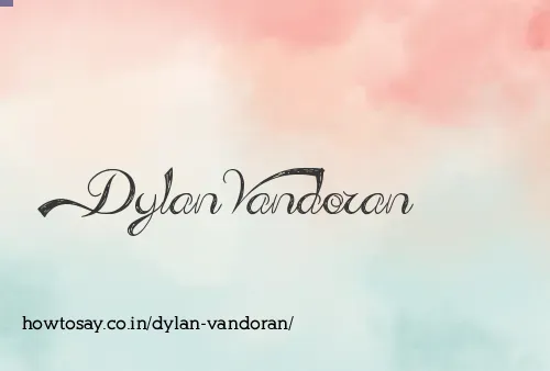 Dylan Vandoran