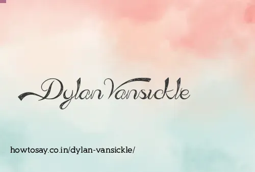 Dylan Vansickle