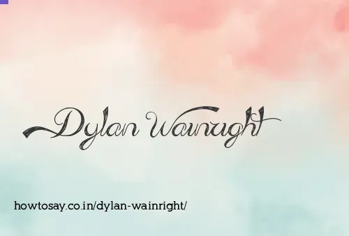 Dylan Wainright