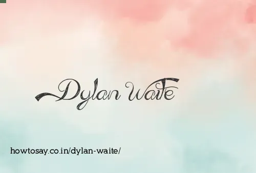 Dylan Waite