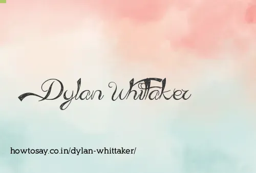 Dylan Whittaker