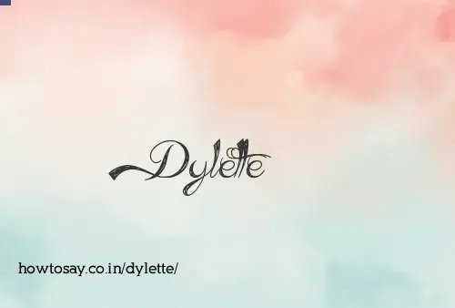 Dylette