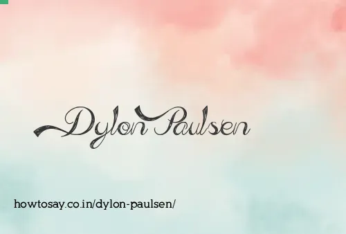 Dylon Paulsen