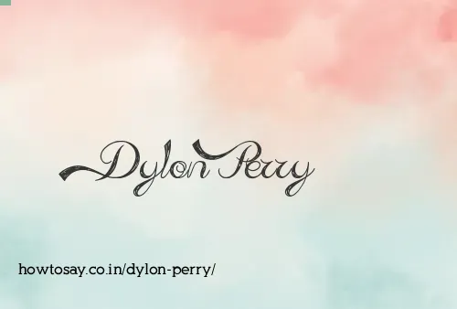 Dylon Perry