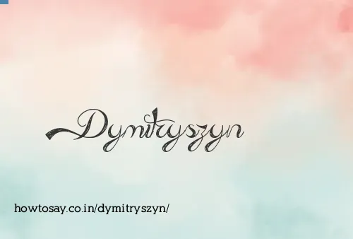Dymitryszyn