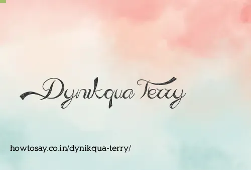 Dynikqua Terry