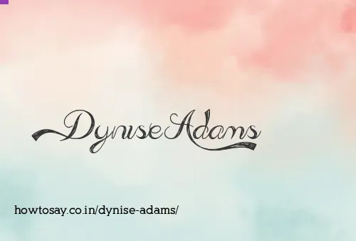 Dynise Adams
