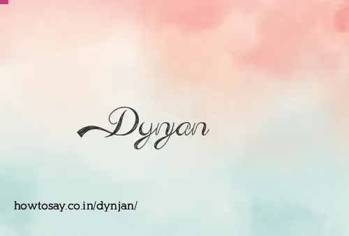 Dynjan