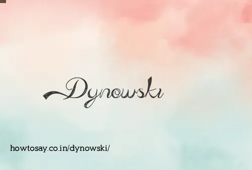 Dynowski