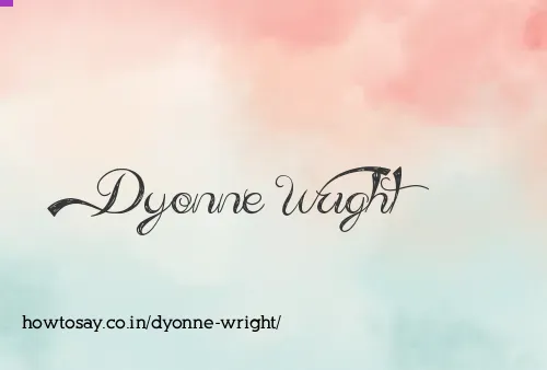 Dyonne Wright