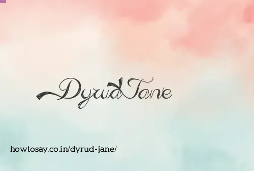 Dyrud Jane