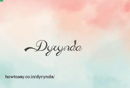 Dyrynda