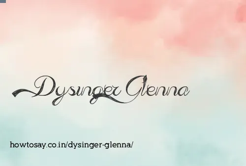 Dysinger Glenna
