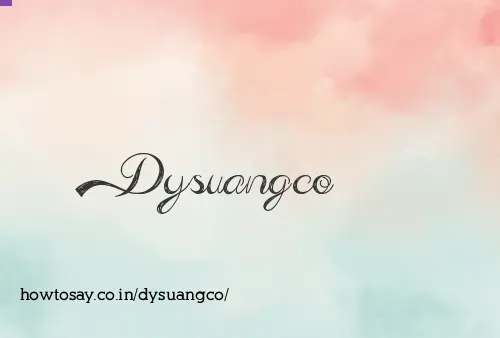 Dysuangco