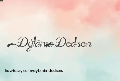 Dytania Dodson